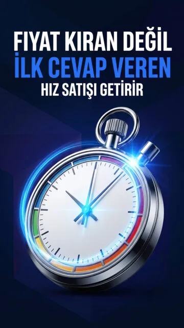 Piyasa kötü değil, hızınız kötü.
Araştırmalar satışların yarısının ilk cevap veren firmaya gittiğini söylüyor. En ucuza değil, en kaliteliye de değil en hızlıya. Müşteri bir hizmet arıyor, size yazıyor ve aynı anda başkasına da yazıyor. Siz "müsait olunca dönerim" derken, anında karşılık veren taraf randevuyu çoktan oluşturmuş oluyor. Hız problemini çözen, fiyat kırmadan da satar.
TECMONY, yapay zekâ destekli 360° iletişim teknolojileri partneriniz olarak sizi o yarışta ilk cevap veren taraf yapar.
Detaylı bilgi için DM'den bize ulaşın veya https://zurl.co/YaK1a ⏱️🏆
The market is not bad your speed is.
Research says half of all sales go to the company that replies first. Not the cheapest, not even the best the fastest. A customer is looking for a service, writes to you, and writes to someone else at the same time. While you are saying "I will get back to you when I am free", the side that answered instantly has already booked the appointment. Whoever solves the speed problem sells without cutting prices.
As your AI-powered 360° communication technology partner, TECMONY makes you the one who answers first.
Contact us via DM or visit https://zurl.co/YaK1a ⏱️🏆