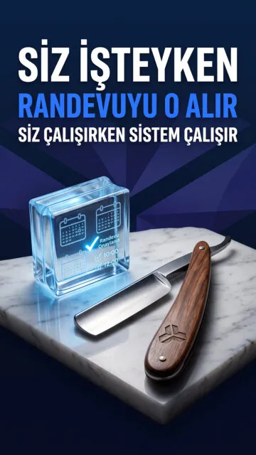 Berber tıraş yaparken telefonu açamaz. Ama randevu kaçmak zorunda değil.
Küçük işletmenin en pahalı kaybı, eli işteyken cevaplayamadığı mesajlardır. Oysa sistem "önümüzdeki üç dakikada boş yer var mı?" sorusuna anında bakıp yeri ayırabilir, onayı gönderebilir. Siz makası bırakmadan takviminiz dolar. Bu, işi devretmek değil; müsait olmadığınız anları da işleyen bir yapıya bağlamaktır.
TECMONY, yapay zekâ destekli 360° iletişim teknolojileri partneriniz olarak siz işteyken sizin adınıza cevap veren yapıyı kurar.
Detaylı bilgi için DM'den bize ulaşın veya https://zurl.co/d5xjk ✂️🗓️
A barber cannot pick up the phone mid-haircut. But the appointment does not have to be lost.
The most expensive loss for a small business is the message it cannot answer while its hands are busy. A system can check "is there a slot in the next three minutes?" instantly, reserve it and send the confirmation. Your calendar fills without you putting down the scissors. This is not handing over your business; it is connecting the moments you are unavailable to a structure that keeps working.
As your AI-powered 360° communication technology partner, TECMONY builds the layer that answers on your behalf while you work.
Contact us via DM or visit https://zurl.co/d5xjk ✂️🗓️