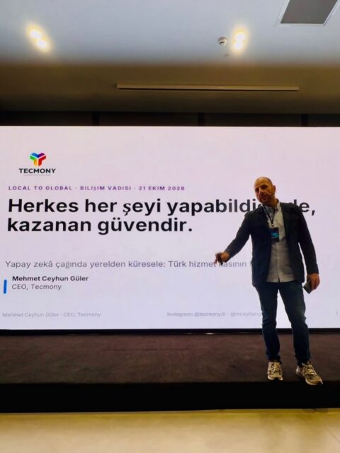 Local to Global | Bilişim Vadisi
Yerelden küresele uzanan teknoloji yolculuğunda, güvenin ve yapay zekânın dönüştürücü gücünü konuştuk.
Tecmony CEO’ muz Ceyhun Güler, Local to Global etkinliğinde gerçekleştirdiği konuşmada, yapay zekâ çağında güvenin önemini ve teknoloji dünyasının dönüşümünü ele aldı.
Değerli paylaşımları ve ilham veren buluşmalar için teşekkür ederiz.
#LocalToGlobal #BilişimVadisi #Tecmony #YapayZekâ #Teknoloji